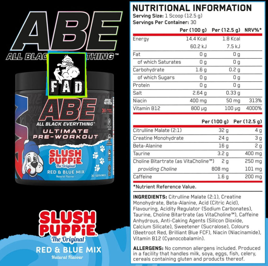 Applied Nutrition ABE All Black Everything Pre-Workout 30 Servings
