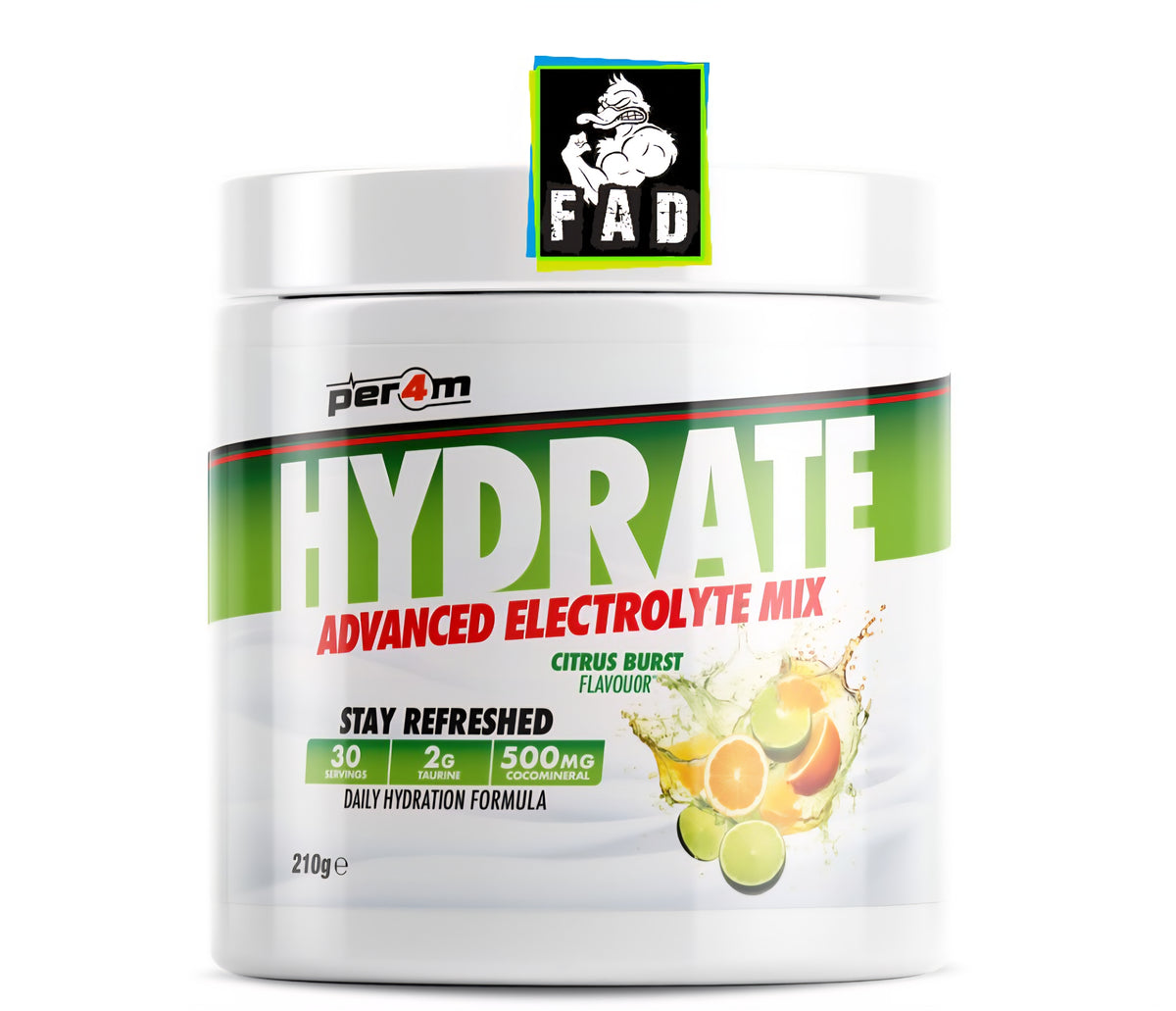 Per4m Hydrate Advanced Electrolyte Mix 30 Servings