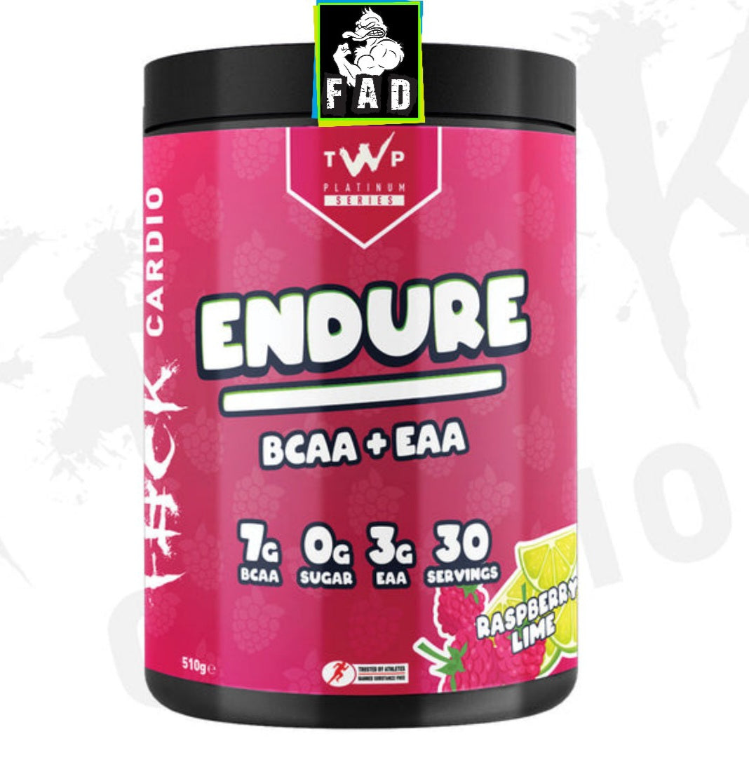 TWP Endure BCAA + EAA 510g 30 Servings - 7000mg BCAAs & 3000mg EAA for Recovery & Performance Boost