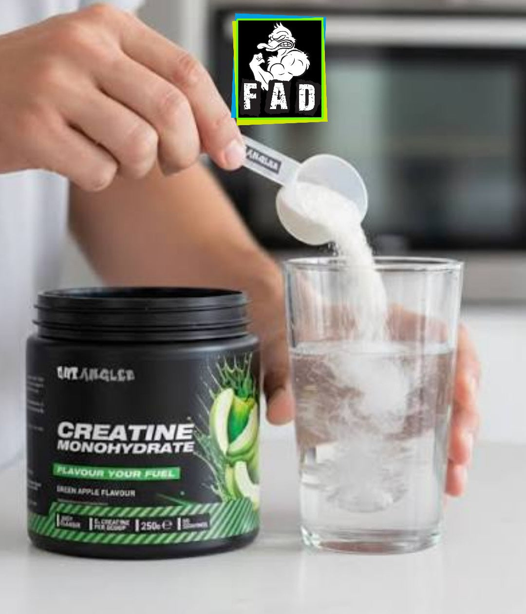 Outangled Creatine Monohydrate 250g 50 Servings Flavoured