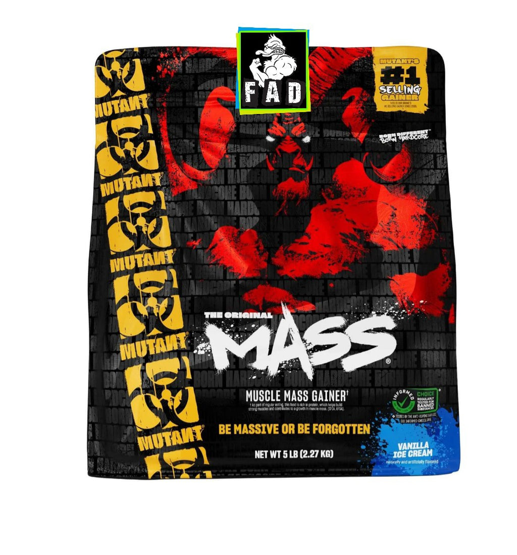 Mutant Mass 2.27kg Weight Gainer - Original Big Bag Creation for Hardcore Athletes