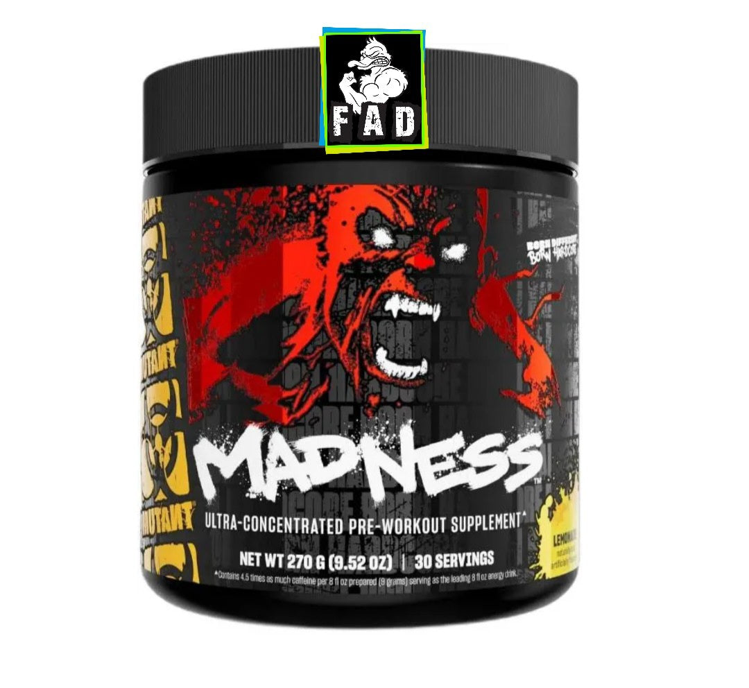 MUTANT Madness Ultra-Concentrated Pre-Workout 30 Servings