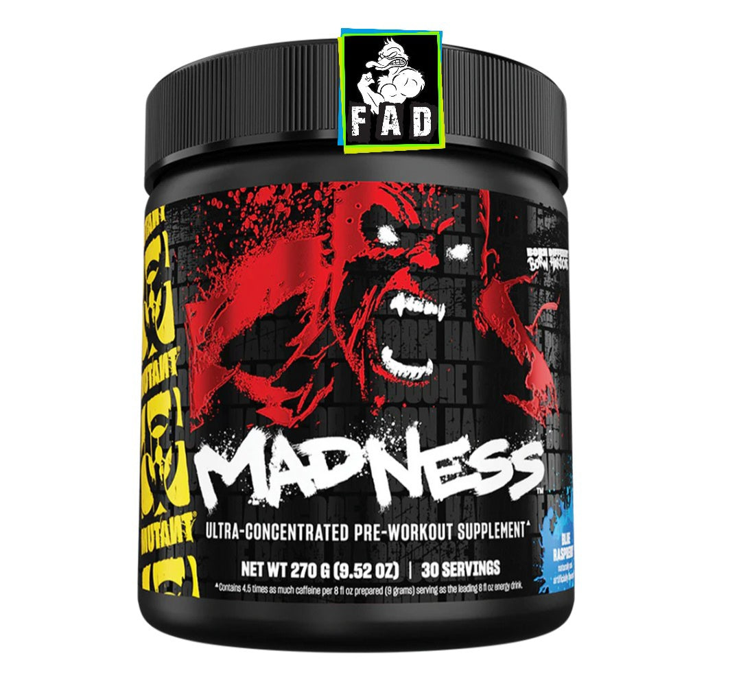 MUTANT Madness Ultra-Concentrated Pre-Workout 30 Servings