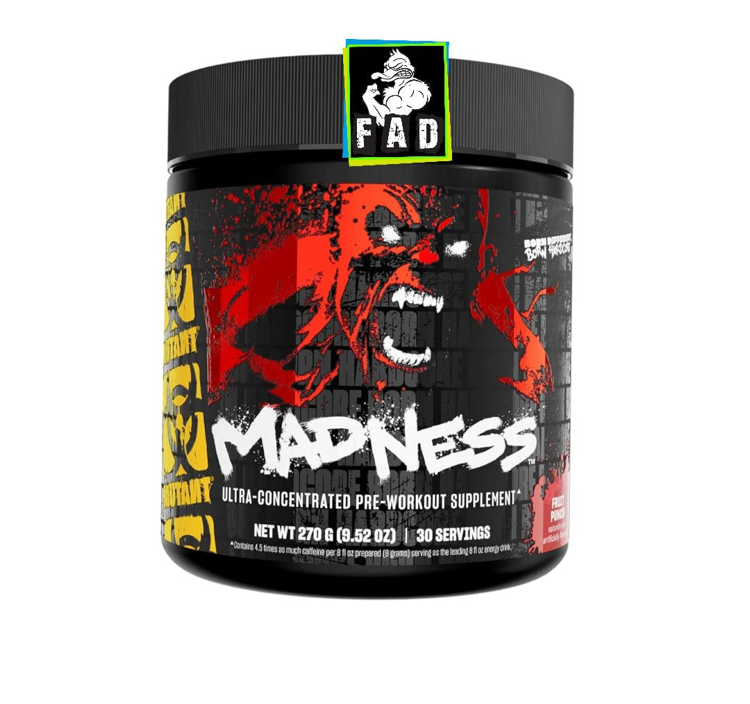 MUTANT Madness Ultra-Concentrated Pre-Workout 30 Servings
