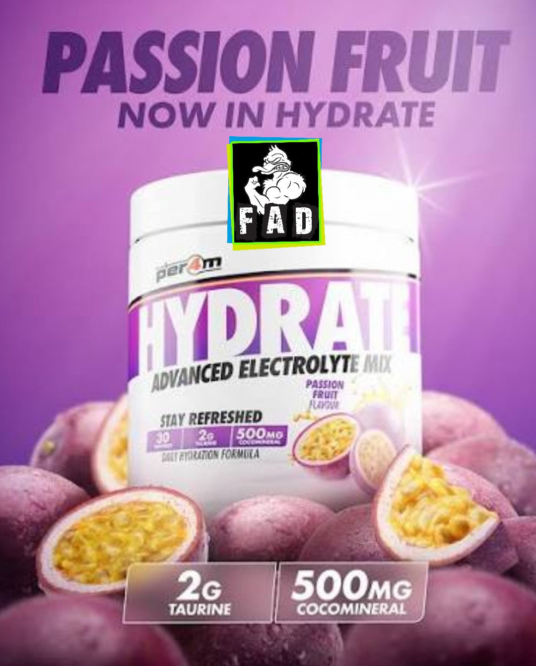 Per4m Hydrate Advanced Electrolyte Mix 30 Servings