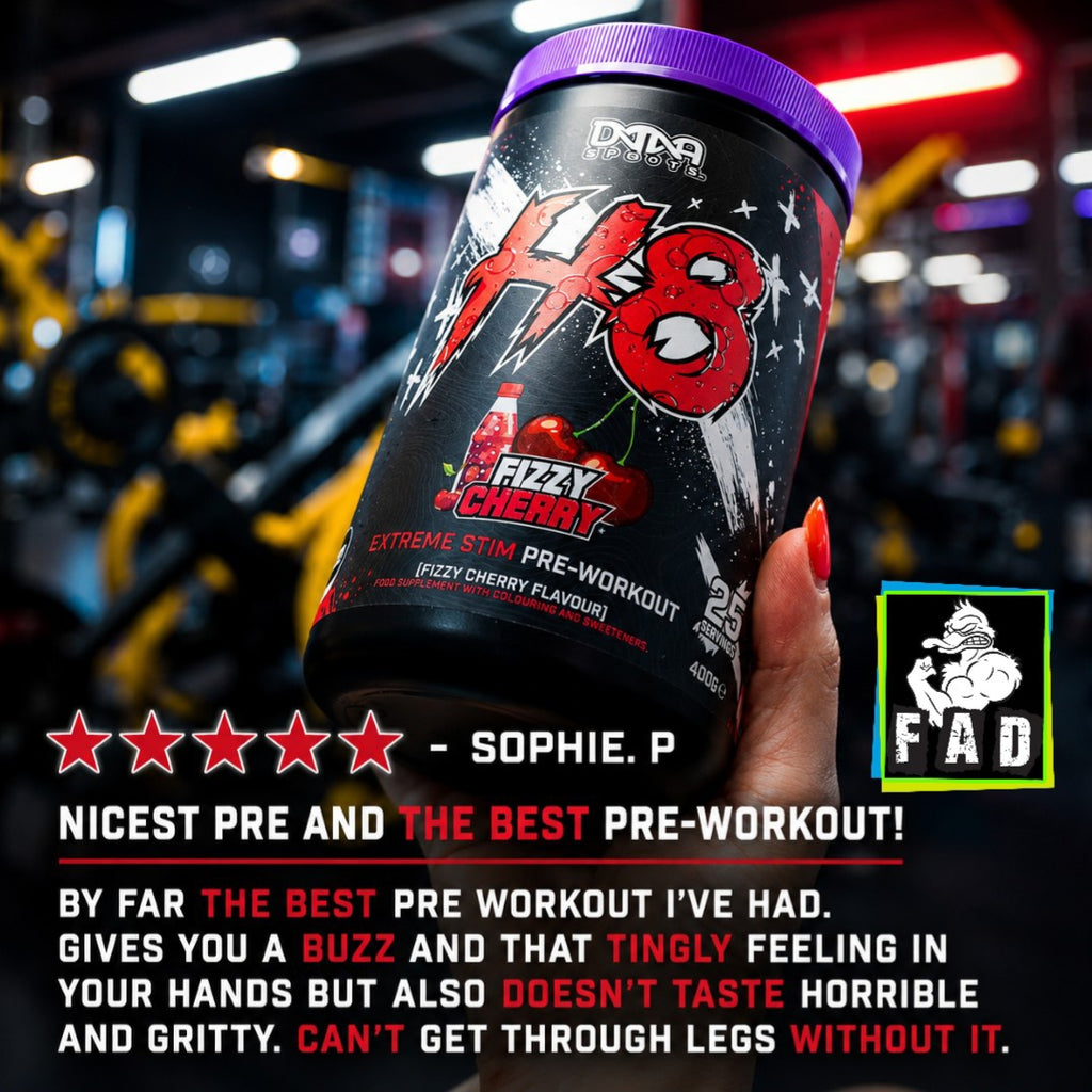 DNA H8 Extreme Stim Pre-Workout 25 servings 400g