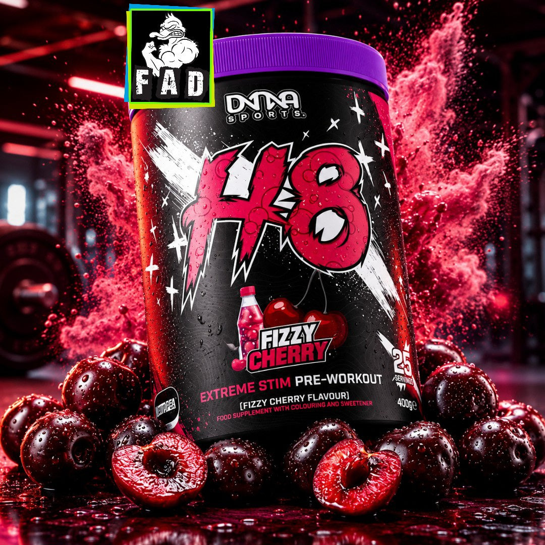 DNA H8 Extreme Stim Pre-Workout 25 servings 400g