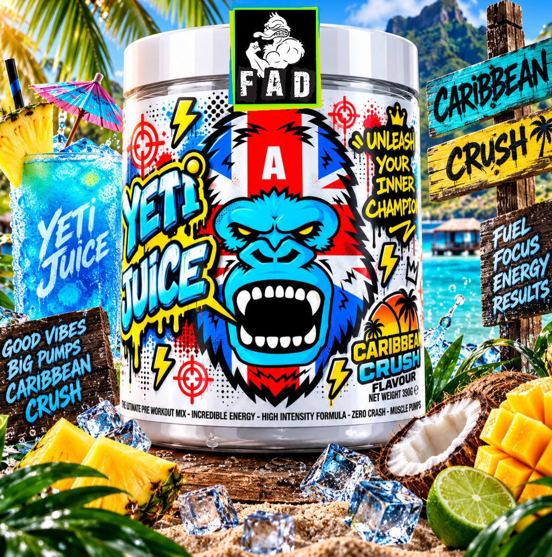 Gorilla Alpha Yeti Juice High Intensity Formula for Energy Focus and Results - 40 Servings, Absolute Energy, Enhanced Focus