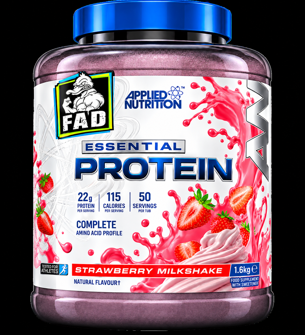 Applied Nutrition Essential Protein 1.6kg 22g Protein 50 Servings