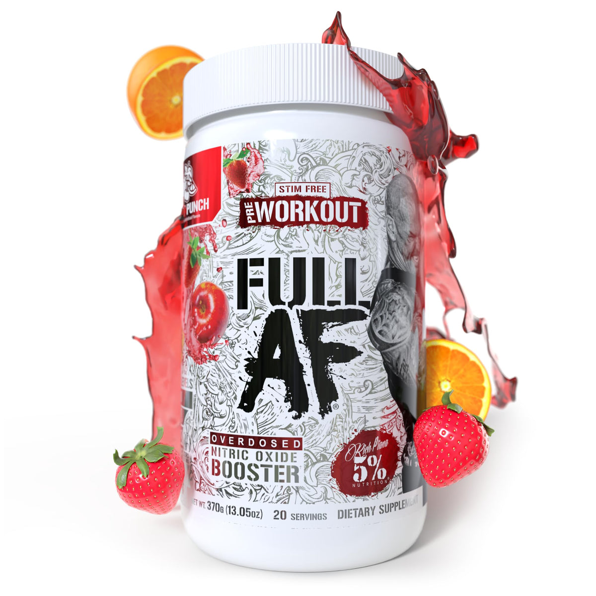 5% Nutrition Full AF Stim Free Pump Formula for Maximum Muscle Fullness & Hydration