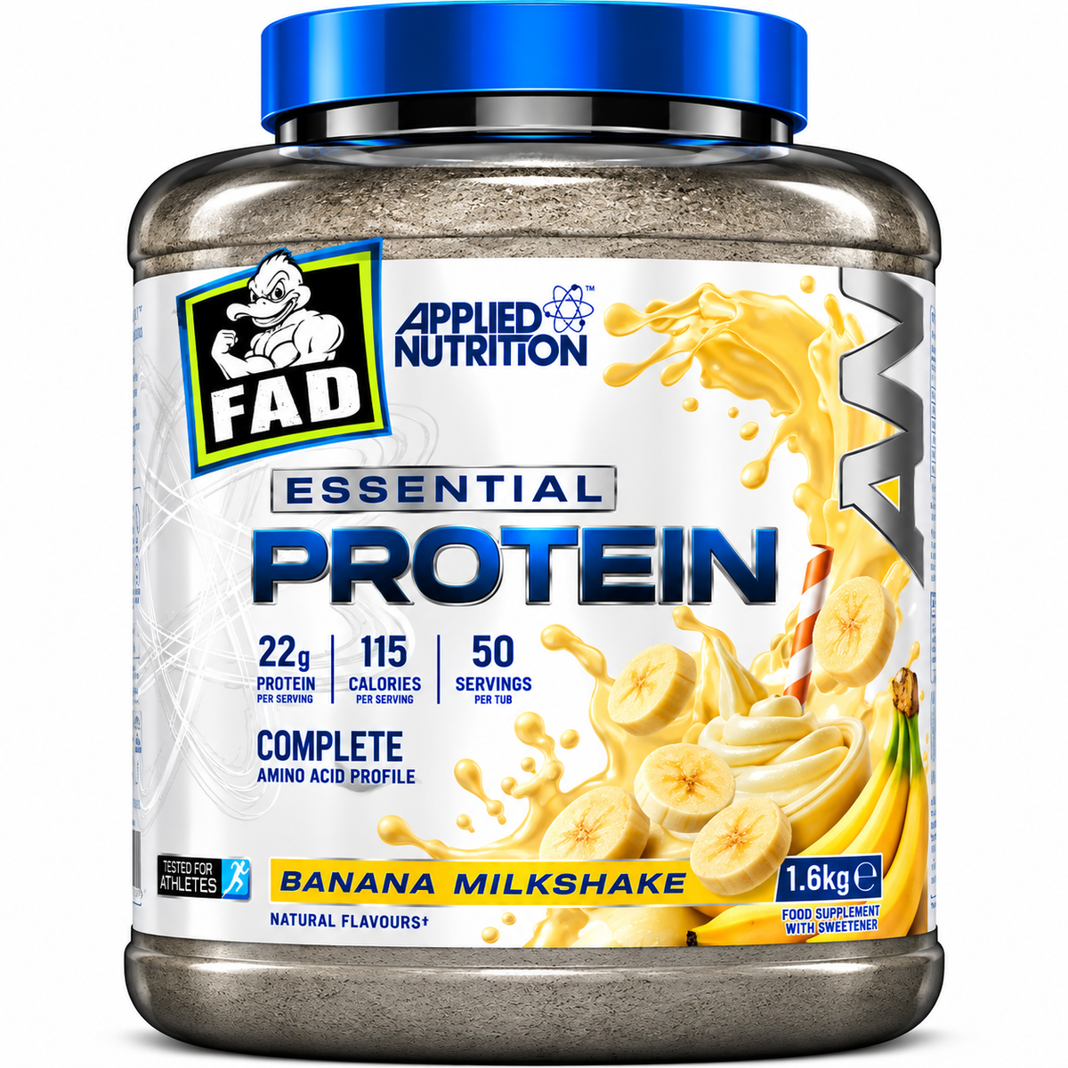 Applied Nutrition Essential Protein 1.6kg 22g Protein 50 Servings