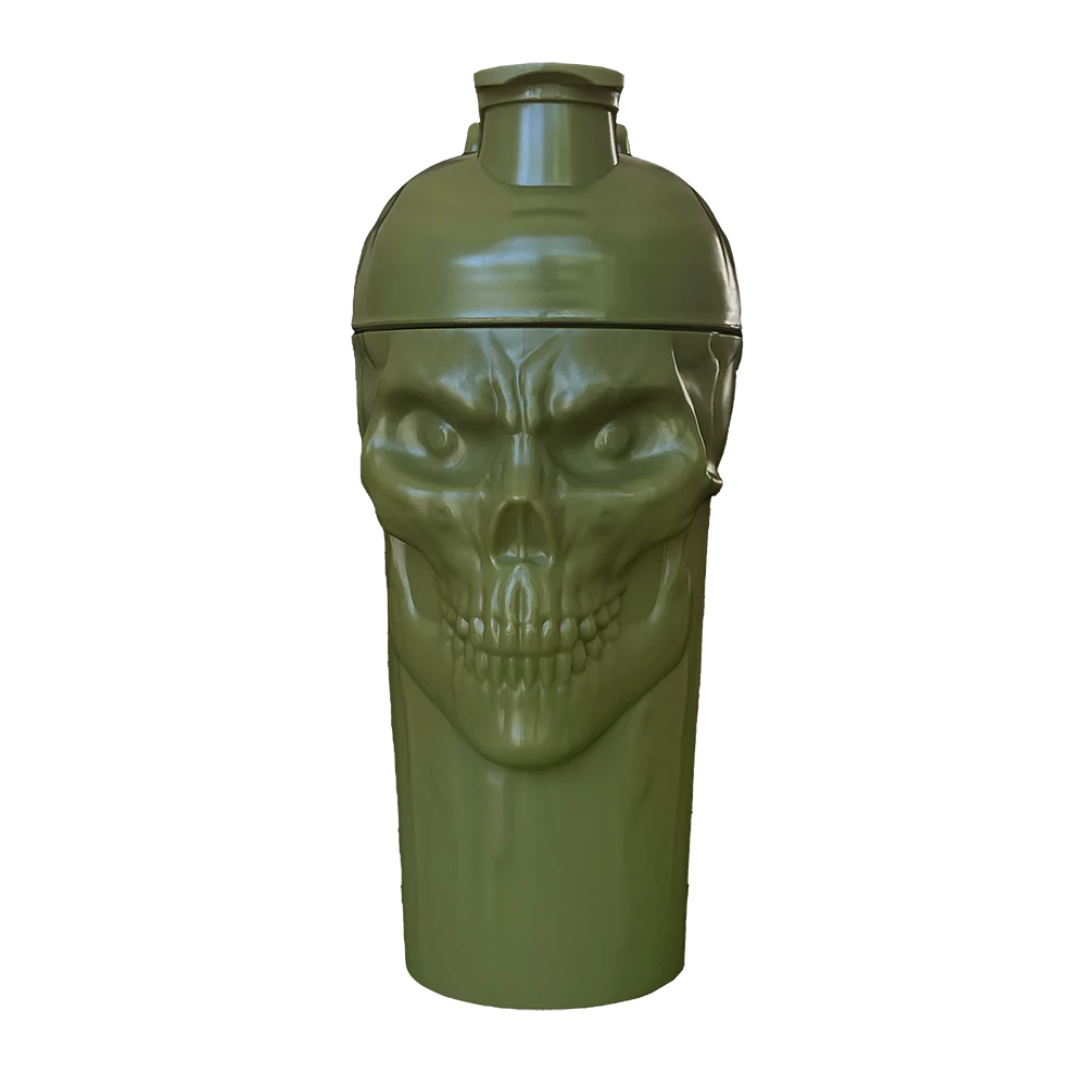 JNX The Curse Skull 700ml Shaker - BPA-Free, Leak-Proof, Dishwasher Safe, Unique Skull Design