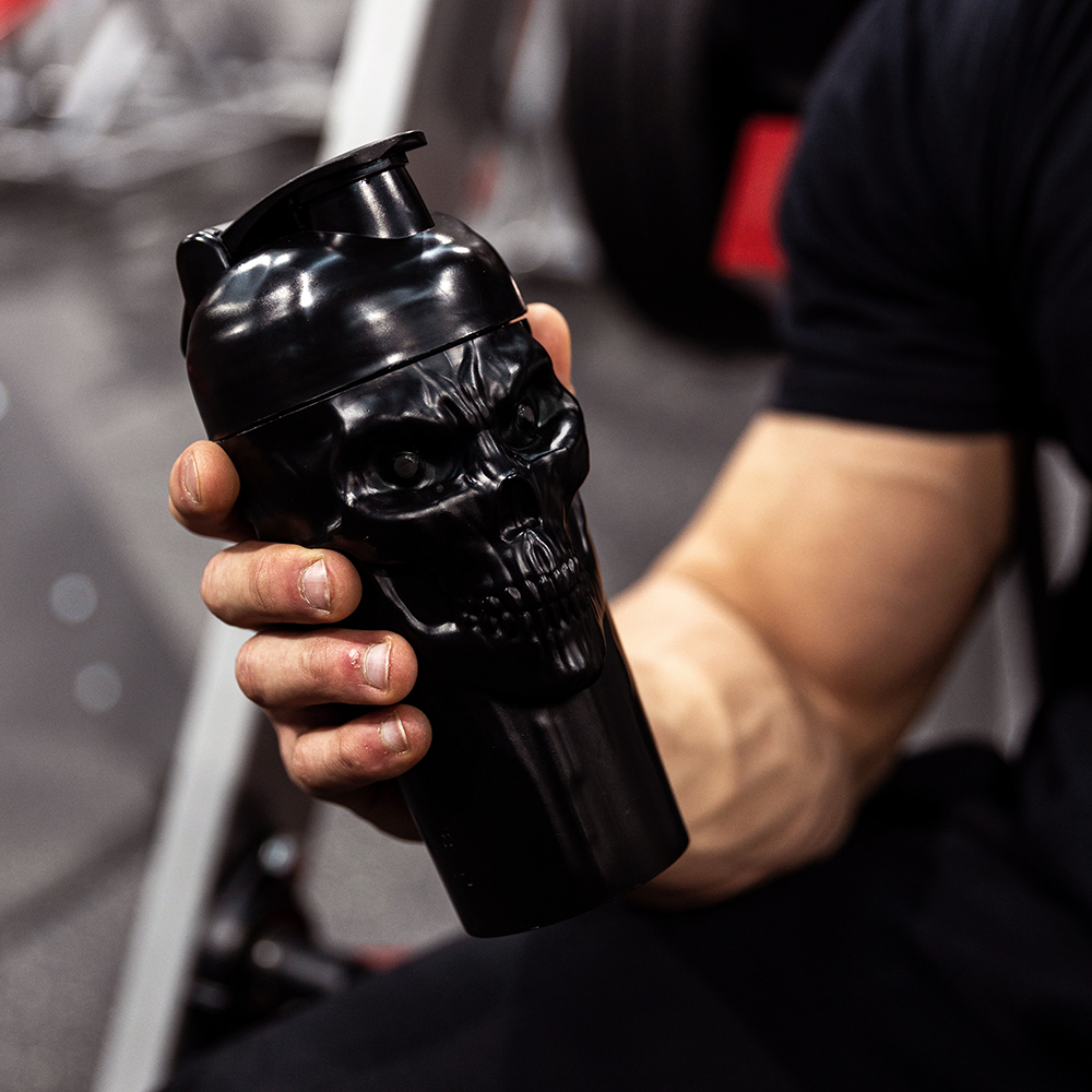JNX The Curse Skull 700ml Shaker - BPA-Free, Leak-Proof, Dishwasher Safe, Unique Skull Design