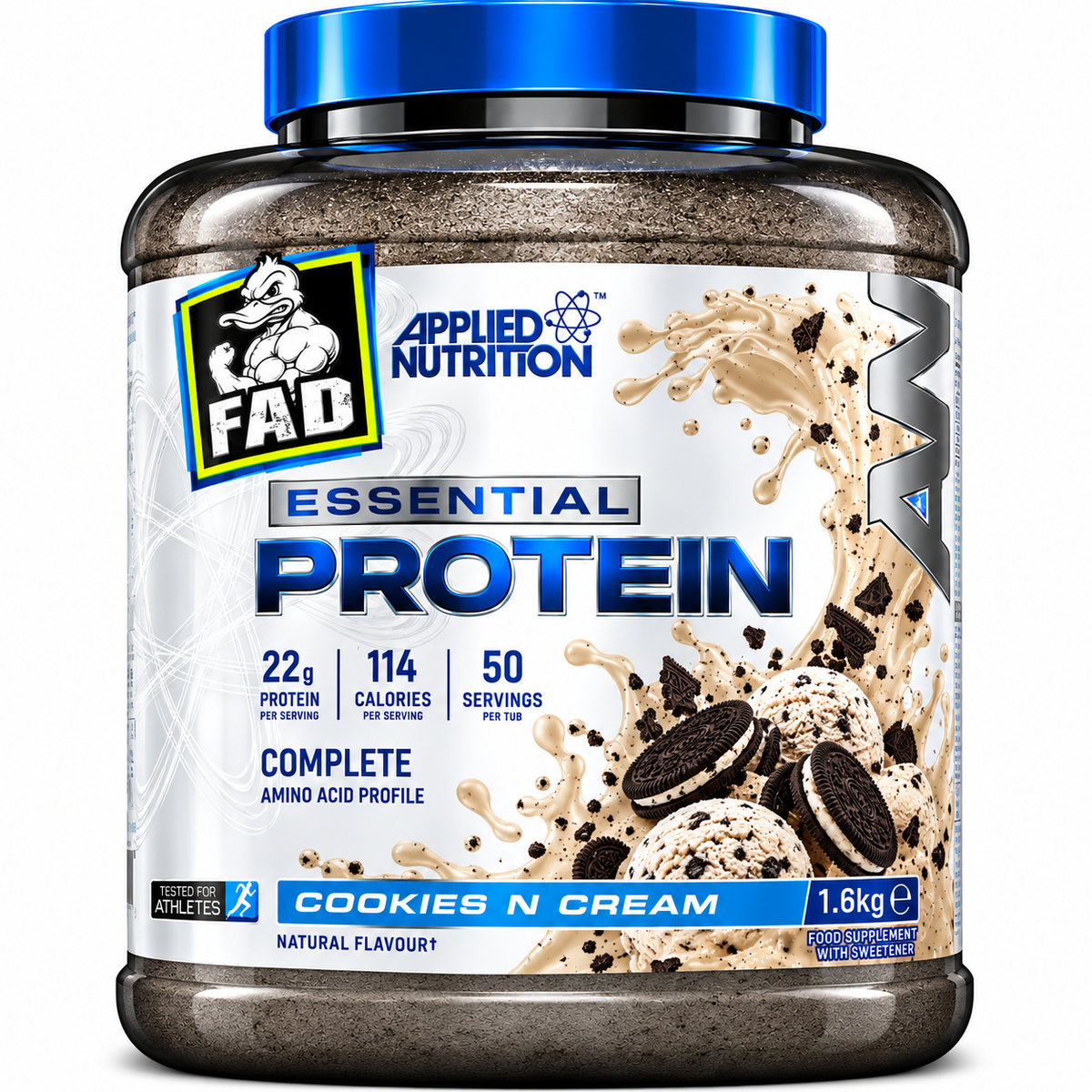 Applied Nutrition Essential Protein 1.6kg 22g Protein 50 Servings