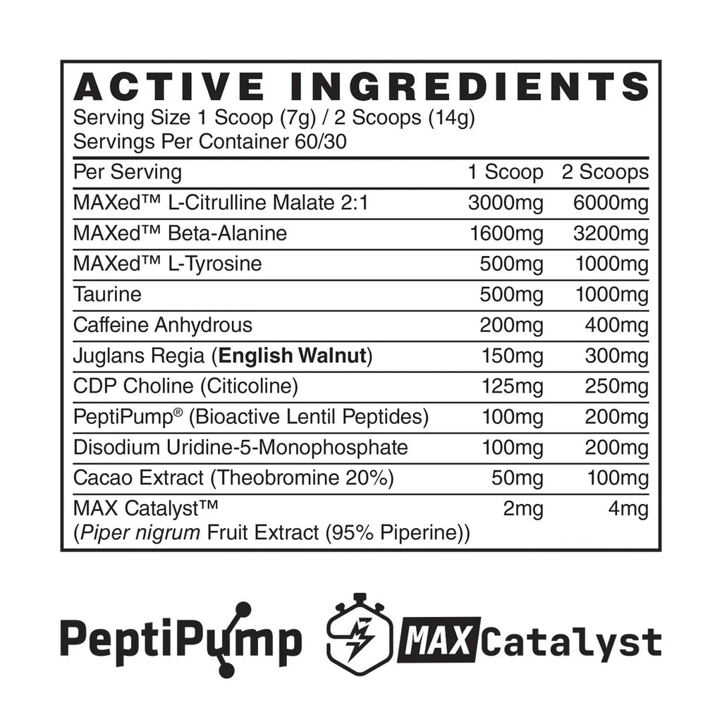 Naughty Boy Menace V2 Pre-Workout 60 Servings