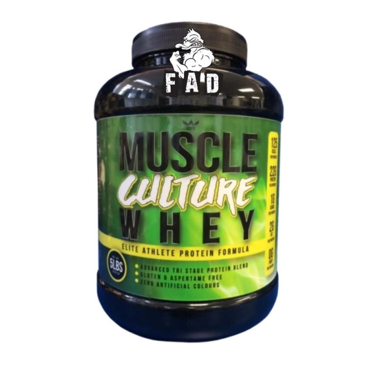 MUSCLE CULTURE WHEY LOW SUGAR & CARBS